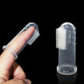 Pet Finger Toothbrush for Dogs & Cats – Soft Silicone Teeth Cleaner