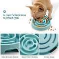 Anti-Gulping Slow Feeder Bowl