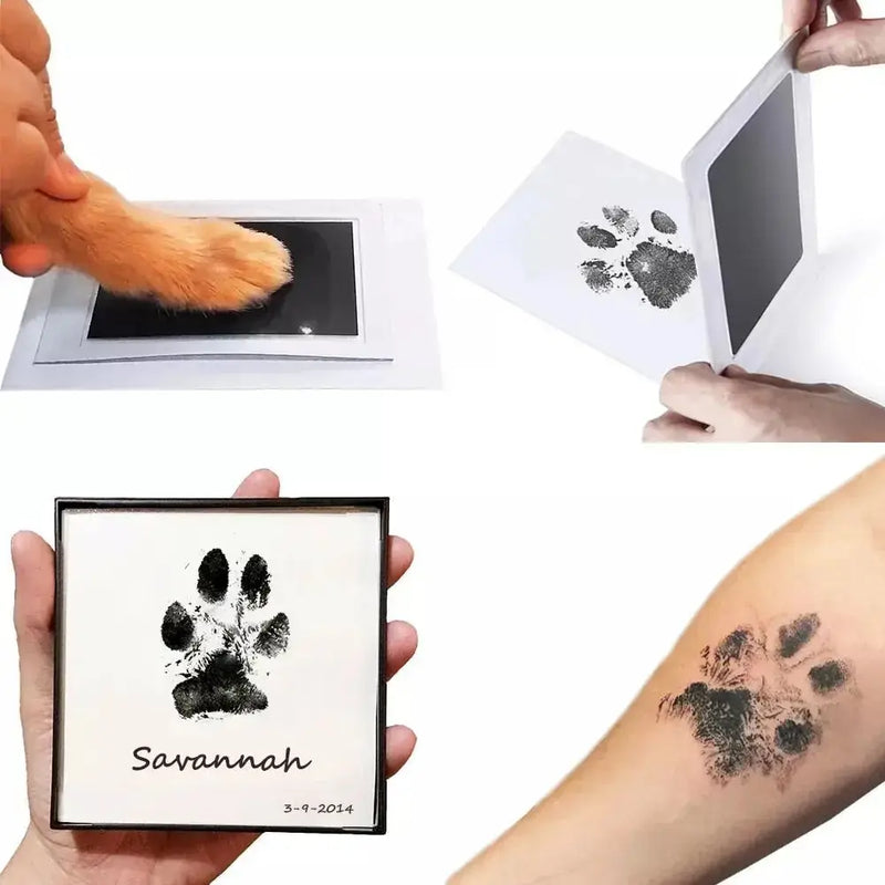 Inkless Paw Print Kit – Pet Keepsake for Dogs & Cats