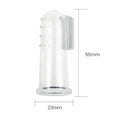 Pet Finger Toothbrush for Dogs & Cats – Soft Silicone Teeth Cleaner
