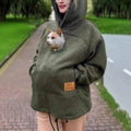 Cat & Dog Mommy Hoodie — Kangaroo Pocket Sweatshirt